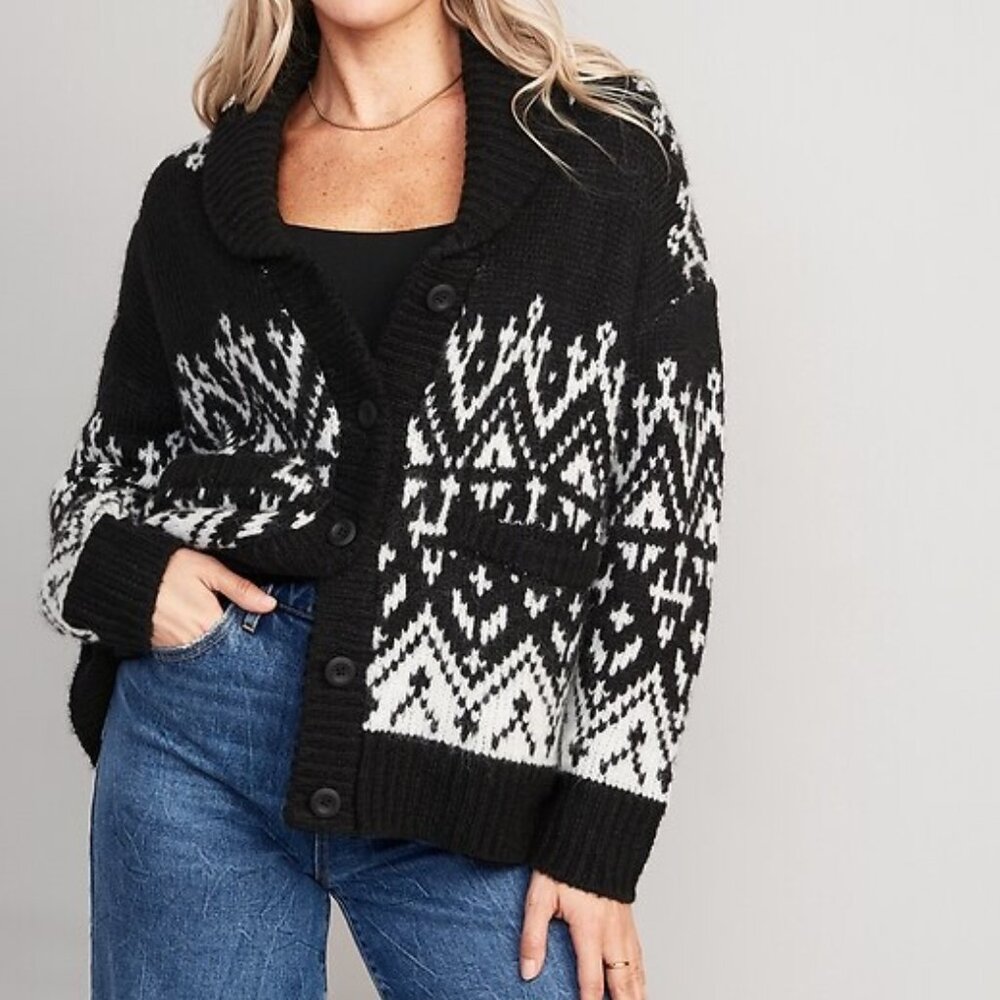 NWT Cowl Neck Cardigan Sweater